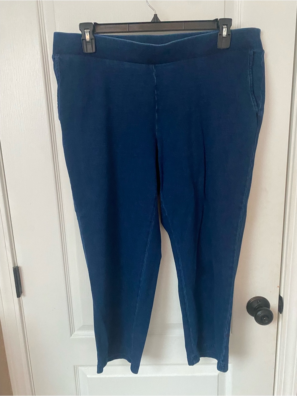 J. Jill Slim Stretch Pull-On Jeans in Deep Navy